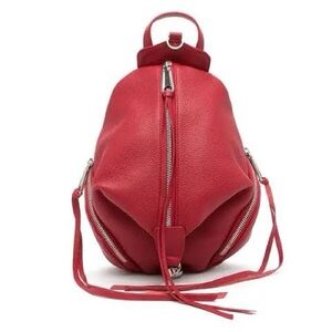 Rebecca Minkoff Burgundy Mini Julian Backpack
